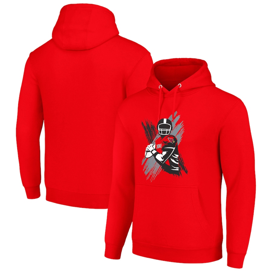 Men arizona cardinals red NFL 2024 hoodie